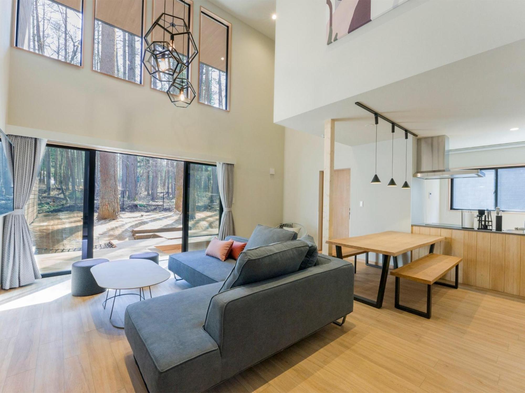 Rakuten Stay Villa Fuji Kawaguchiko Forest 2Ldk With Sauna And Terrace Fujikawaguchiko Buitenkant foto